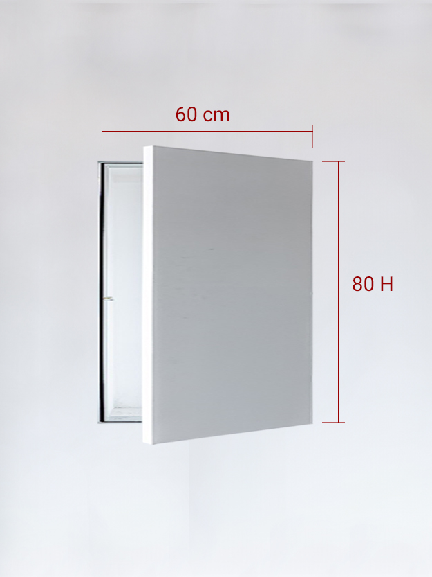 Sportello filomuro ad anta singola cm 60×80